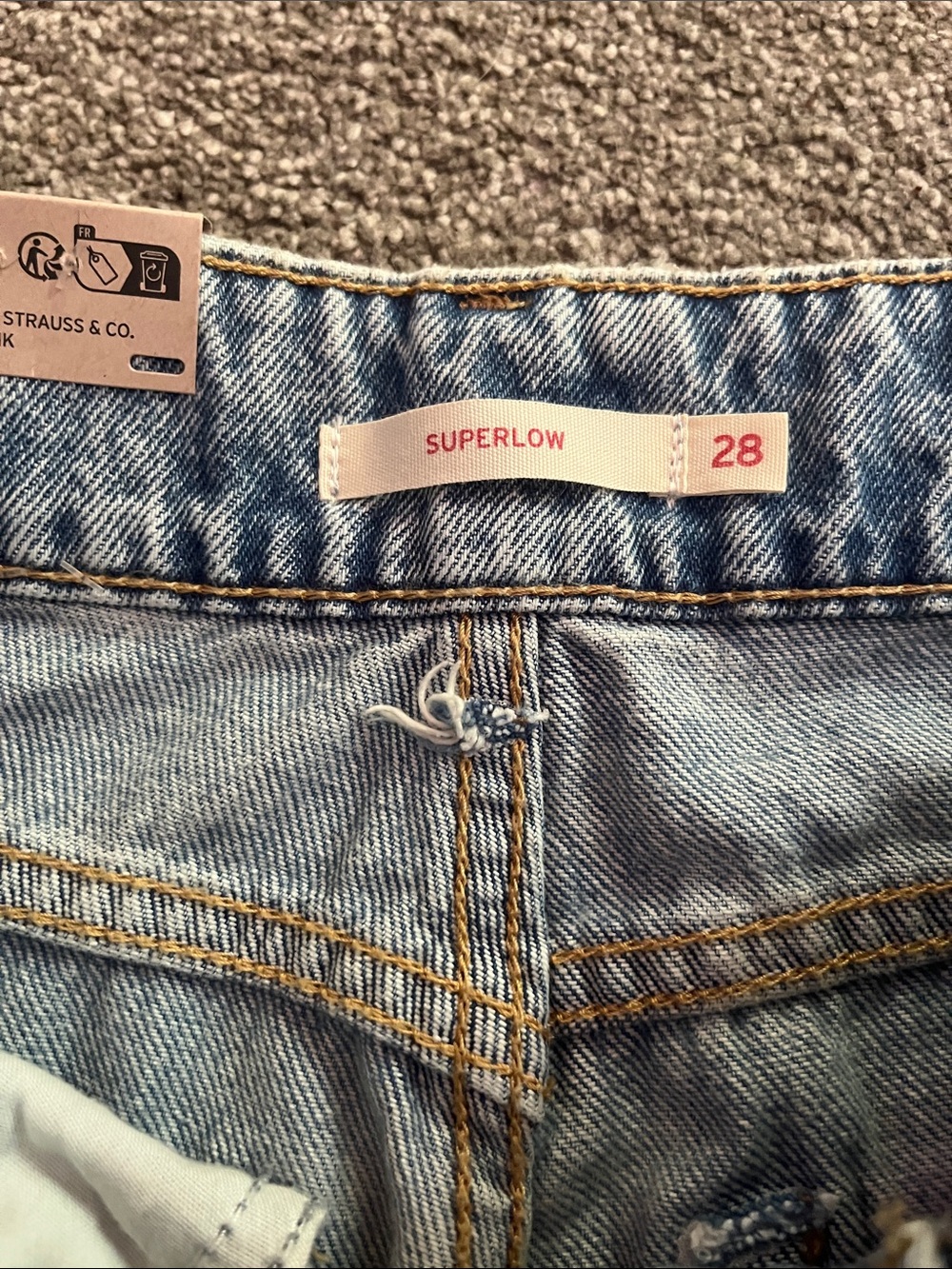 Levi's Light Blue Women's Jeans - Picture 5 of 5